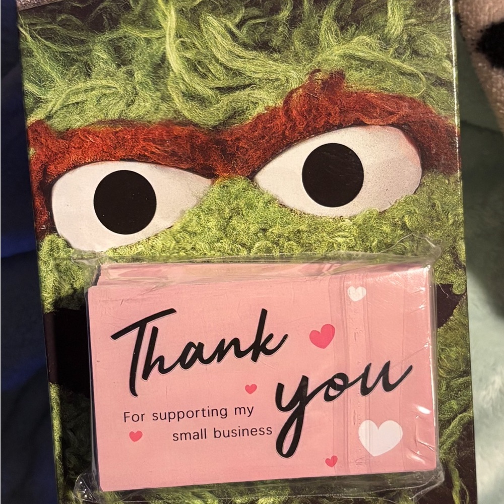 50 Pink Thank You Cards